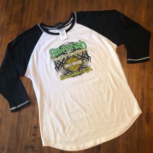 Harley-Davidson Celtic 3/4 Length T-Shirt, Size XL